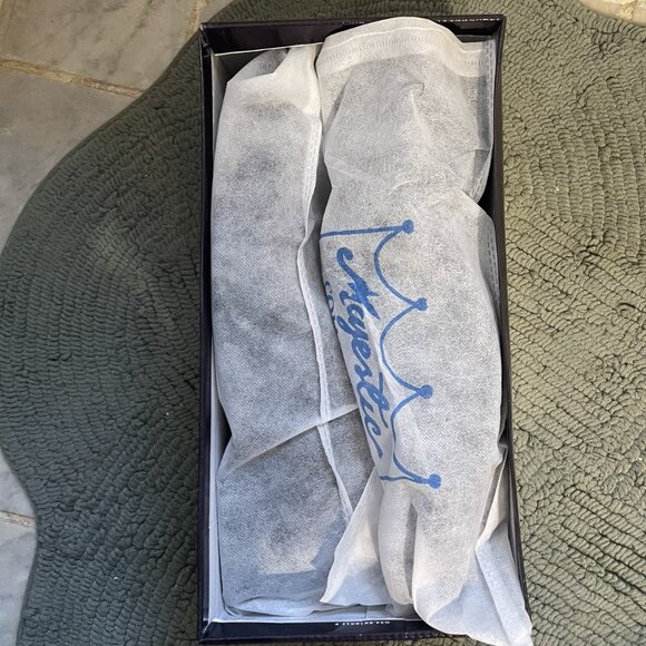 Majestic Collection Black Slip On Bicycle Toe Dress Shoes Size 13 M New - Picture 6 of 7